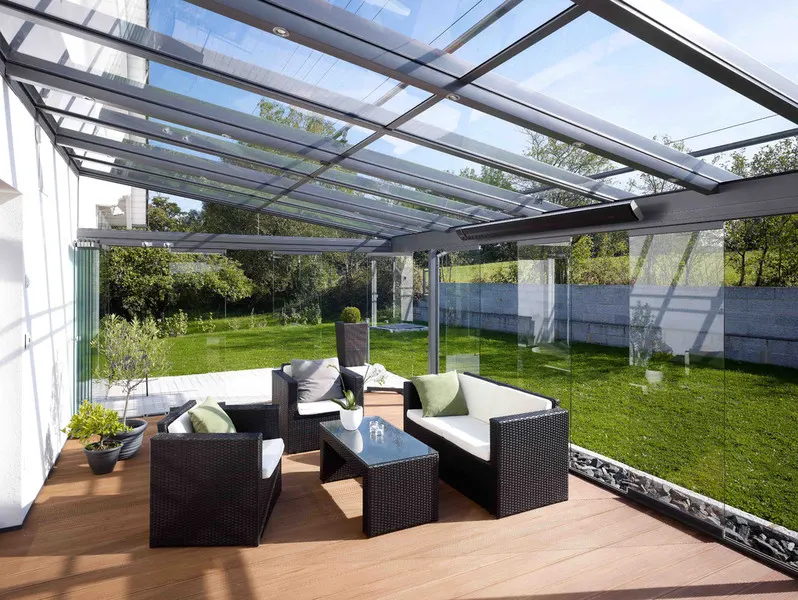 Bärike Rund ums Haus – Innenansicht Wintergarten